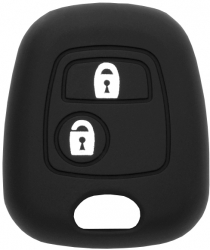 Husa pentru cheie Peugeot 1007 Citroen Berlingo Car Key Case E122 Black 