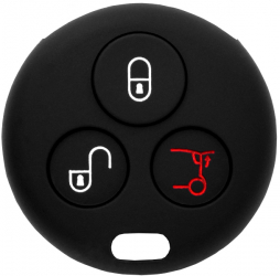 Husa pentru cheie Smart Fortwo /Forfour 450 451 452 City Car Key Case E100 Black 