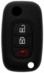 Husa pentru cheie Smart Fortwo/Forfour 453 2016 2017 Car Key Case E53 Black 