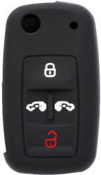 Husa pentru cheie VW Caravelle/Seat Alhambra Car Key Case E78 Black 