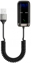 Modulator FM Bluetooth card TF receiver E52 Black
