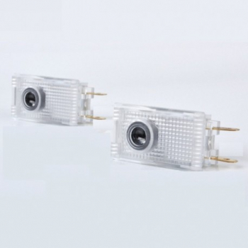 Set 2 Bucati Emblema Logo LED Portiera dedicata Marca Auto OPEL 
