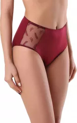 Chilot cu talie inalta model Slip Conte Rendezvous RP2012 - Bordo 118 4XL 