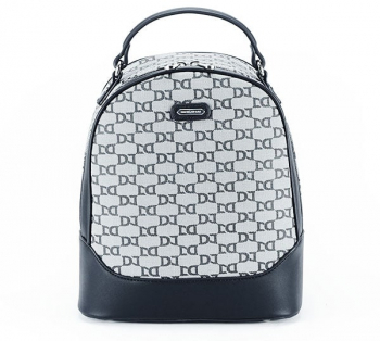 Rucsac negru cu imprimeu logo Jenny 17 