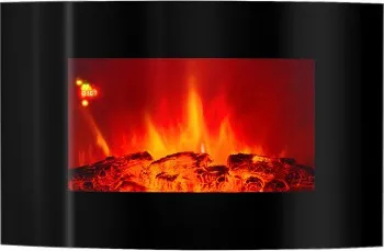 Semineu Electric Carlos - Art Flame - 560 x 135 x 885 mm - 2000W - Termostat - Telecomanda 