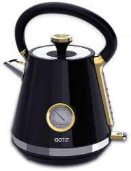 Fierbator apa fara fir GOTIE GCS-400Z Design Retro Capacitate 1.7 l Oprire automata Negru 