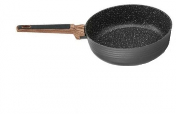 Tigaie adanca Fissman-Diamond 28x7.5cm aluminiu negru 