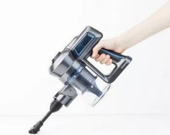 Aspirator fara fir H.Koenig UP680 2 in 1 EasyClean+ fara sac 2 trepre de viteza usor cu suport de perete 
