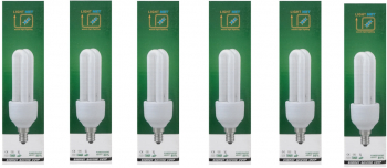 Set 6 becuri economice tip spirala 15W dulie E14
