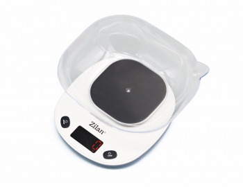 Cantar alimentar Zilan ZLN7880 Alb capacitate maxim 5 kg ecran digital oprire automata