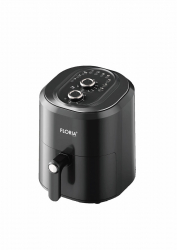 Friteuza cu aer cald Floria ZLN8009 Neagra putere 1360W Capacitate 6 Litri temperatura reglabila