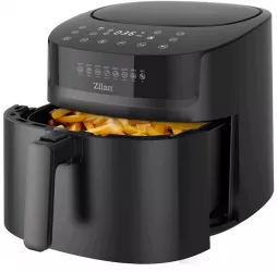 Friteuza cu aer cald Zilan ZLN7999 Negru putere 1800 W ecran digital panou cu comenzi tactile 