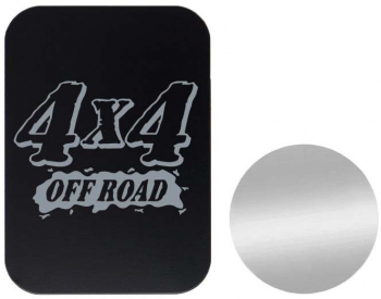 Set 2x Placuta Metalica Pentru Suport Auto Magnetic Cu Adeziv 4x4 Off Road P-B29 