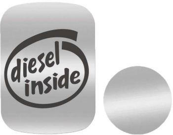 Set 2x Placuta Metalica Pentru Suport Auto Magnetic Cu Adeziv Diesel Inside P-S19 