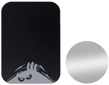 Set 2x Placuta Metalica Pentru Suport Auto Magnetic Cu Adeziv Hidden Face P-B1 