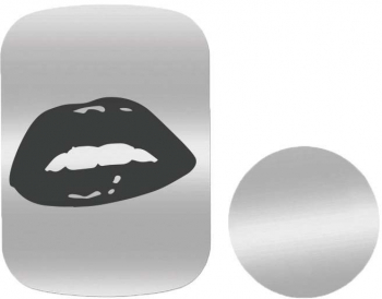 Set 2x Placuta Metalica Pentru Suport Auto Magnetic Cu Adeziv Kiss P-S31 