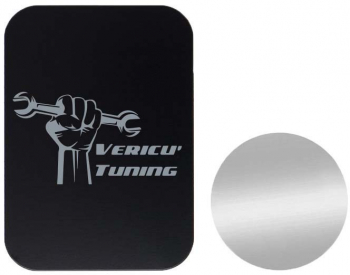 Set 2x Placuta Metalica Pentru Suport Auto Magnetic Cu Adeziv Vericu Tuning P-B24 