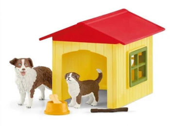 Set de joaca Schleich Farm World Cusca pentru caini 8cm 