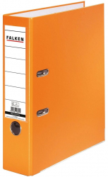 Biblioraft Falken plastifiat 80 mm portocaliu 