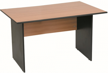 Birou Office Line PAL stejar/negru 140x80x75 cm 