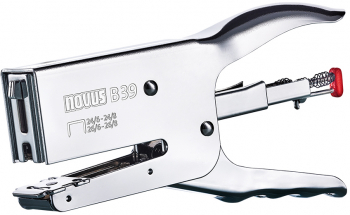 Capsator Novus B39 metalic tip cleste 50 coli rezistent durabil design ergonomic 