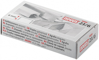 Capse Novus 23/6 1000 bucati/cutie 