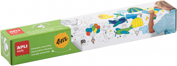Coli adezive Apli pentru pictat si colorat model Transport 