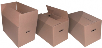 Cutii cu manere 550 x 320 x 350 mm 10 bucati/set 