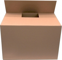 Cutii pliate din carton 350 x 260 x 200 mm 10 bucati/set 
