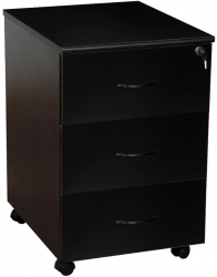 Dulapior mobil Office Line PAL negru 43x52x67 cm 