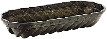 Forma prajituri OMS-Granite 34x14 cm aluminiu
