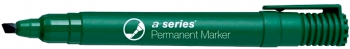 Marker permanent A-series varf retezat 2-5 mm rosu 