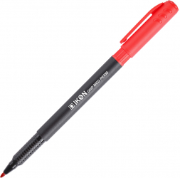 Marker permanent OHP IKON varf mediu 1 mm rosu 