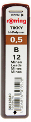 Mine creion mecanic Rotring 0.5 mm B 12 bucati/cutie 