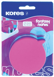 Notite adezive Kores idee 250 file multicolor 
