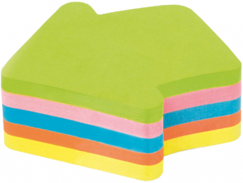 Notite adezive Kores sageata 250 file multicolor 