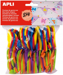 Set numere Apli diverse culori 120 bucati/set 