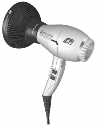 Set Uscator de par professional + Difuzor + 2 duze Parlux Digitalyon Argintiu 