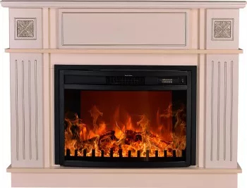 Semineu Electric Miracle si Zakinthos - Art Flame - 929 x 280 x 1200 mm - 1500W - Display manual - Telecomanda 