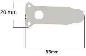 Placa supapa cap compresor 28x65 mm CH010 