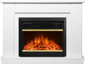 Semineu Electric Maxim White si Mars - 845 x 300 x 1076 mm - 1500W - Display manual - Telecomanda 