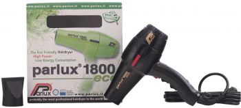 Uscator profesional de par Parlux 1800 Eco 1420W 4 setari temperatura Negru 