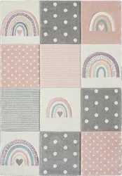 Covor Merinos Pastel Kids 40049-255- 120 x 170 cm densitate covor 2.85 KG/m and sup2 grosime covor 13 mm numar noduri pe m and sup2 290000 