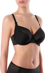 Sutien cu arcuri si cupe moi Conte Elegant Sport Glam RB6047 - Nero 80C 