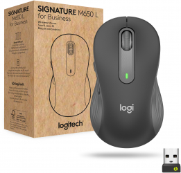 Logitech Signature M650 for Business mouse-uri Mana dreapta RF Wireless + Bluetooth Optice 4000 DPI 