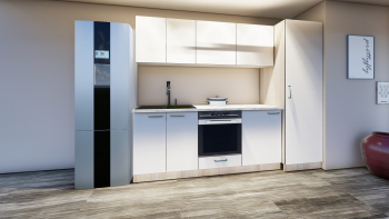 Bucatarie BFA L 260 X A 60 X H 200 Satin 