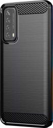 Husa Huawei P Smart 2021 TPU Carbon - Negru 