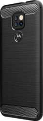 Husa Motorola Moto G9 Play TPU Carbon - Negru 