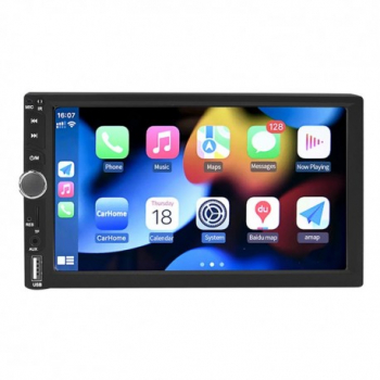 MP5 Player Techstar® 7028 2DIN Ecran HD Touch 7 inch Camera Marsarier Comenzi volan MirrorLink Bluetoot