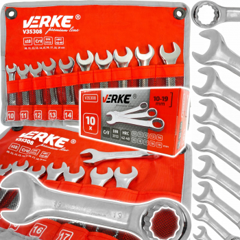 Set 10chei combinate scurte 10-19mm mini V35308 
